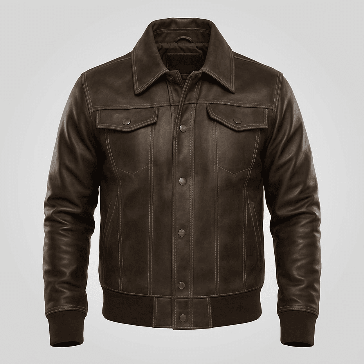 Distressed Leather Jackets