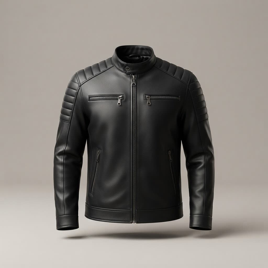 Men's Black Leather Jackets