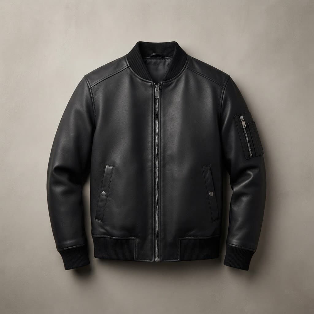 Men's Bomber Leather Jackets