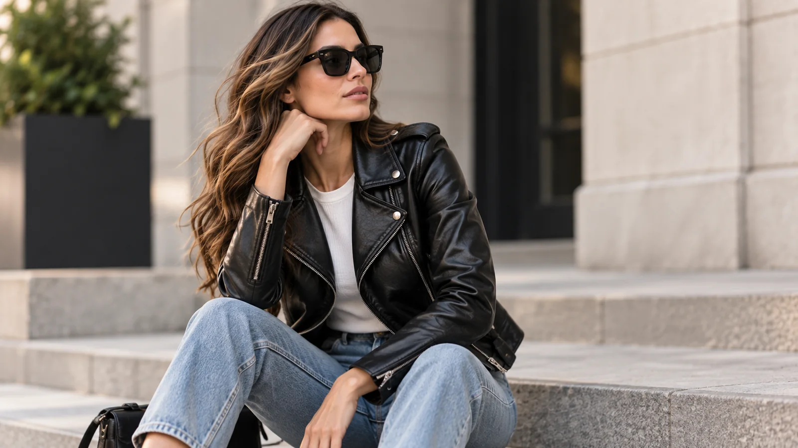 How Should a Women’s Biker Leather Jacket Fit? A Practical Fit Guide
