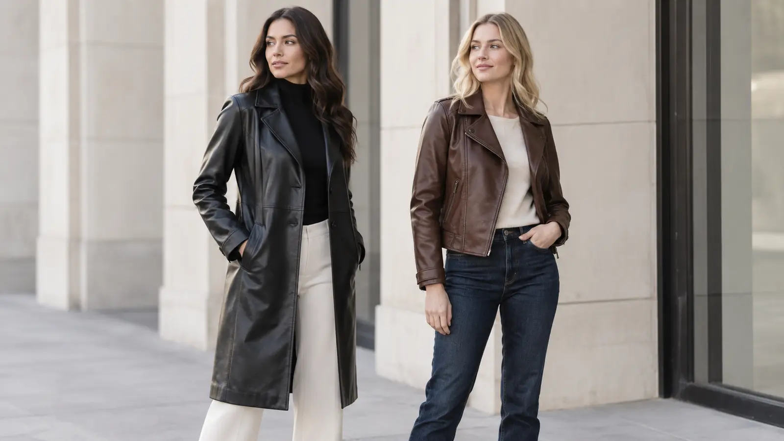 Women’s Leather Coat vs Leather Jacket: What’s the Difference?