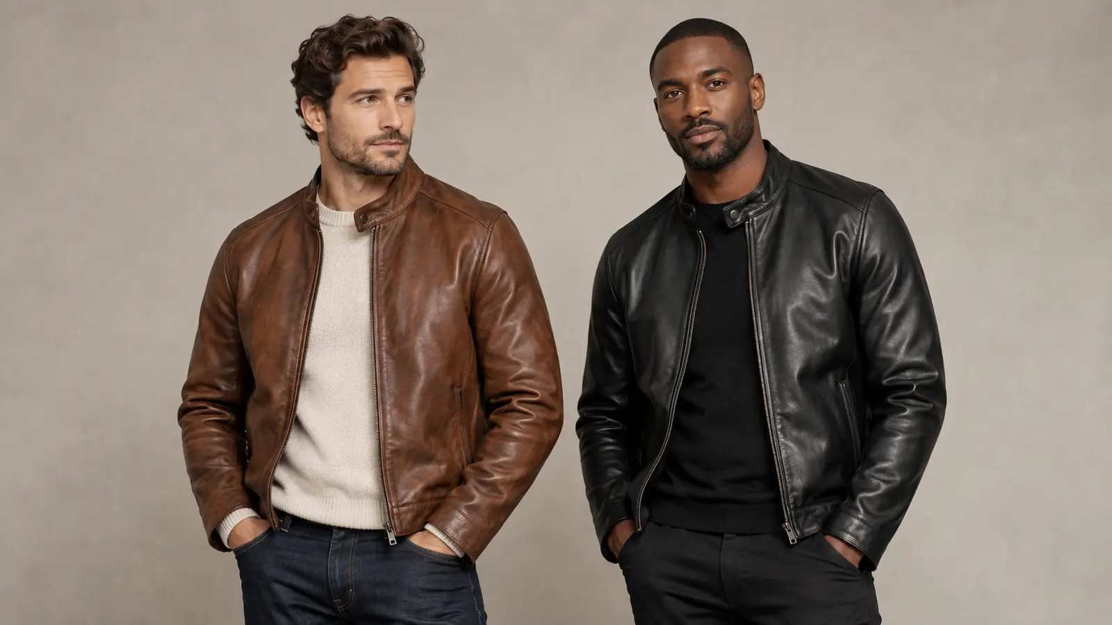 Brown vs Black Leather Jacket for Men: Which Color Should You Choose?